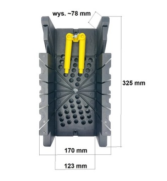 СТУС МНОГОУГЛОВЫЙ С ЗАМКОМ 325Х170мм