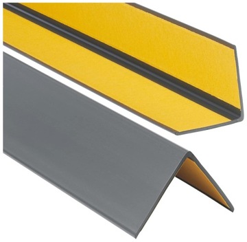KĄTOWNIK PCV 50x50 Listwa Narożna GRAFIT ANTRACYT 130cm Narożnik Ochronny