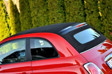 Fiat 500 II CC Seria 1 0.9 TwinAir 85KM 2015 Fiat 500 900 85KM TwinAir Cabrio Klima Pdc, zdjęcie 5