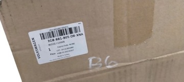3G8881805DR VW PASSAT B8 2015- KRYT SEDADLA ŘIDIČE