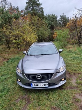 Mazda 6 III Kombi 2.2 SKYACTIV-D I-ELOOP 150KM 2013 Mazda 6 SKYACTIV 150 KM Zarejestrowana, Piękna