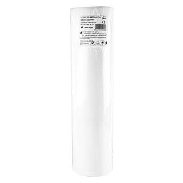 Podkład Medyczny Kosmetyczny w Rolce Biały Celuloza Hanke Tissue 60cmx80m