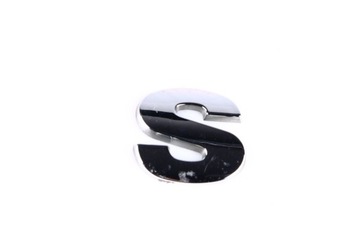 AUDI SEAT VW SKODA EMBLEMAT LOGO ZNACZEK LITERA S
