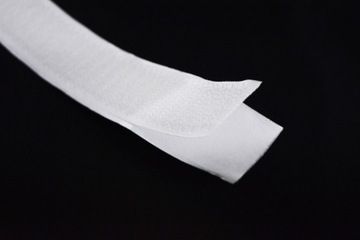 ЛЕНТА-ВЕЛКРО С КЛЕМОМ 16ММ БЕЛАЯ 10 МБ 2,79 зл./МБ