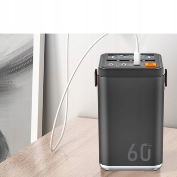 POWER BANK 60000MAH БОЛЬШОЙ МОЩНЫЙ БЫСТРЫЙ БОЛЬШАЯ ЕМКОСТЬ