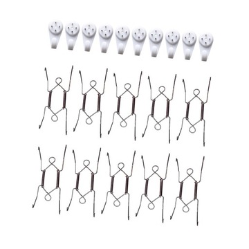 20 шт. настенные стойки с 10 настенными крючками