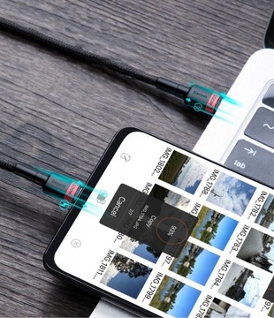 НЕЙЛОНОВЫЙ КАБЕЛЬ BASEUS USB Type C Power Delivery 2.0 100 Вт 20 В 5 А 2 м