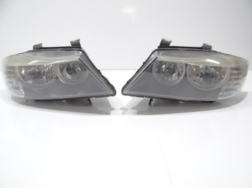 LAMPA LEWA PRAWA PRZEDNIA BMW E90 E91 LIFT KOMPLET