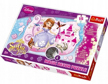 Puzzle Magic Decor Jej Wysokość Zosia 15 el. Trefl
