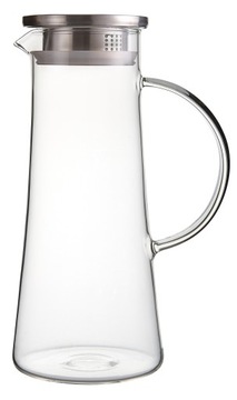 Szklany DZBANEK borosilikatowy 1,3L WYSOKI