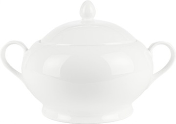 БЕЛАЯ ФАРФОРОВАЯ ВАЗА ДЛЯ СУПА ДЛЯ БУЛЬНА УНИВЕРСАЛЬНАЯ 3л