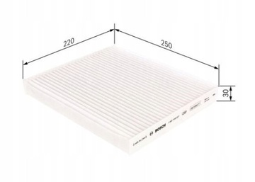 BOSCH 1 987 435 027 FILTR VENTILACE PROSTORU SPOLUJEZDCE