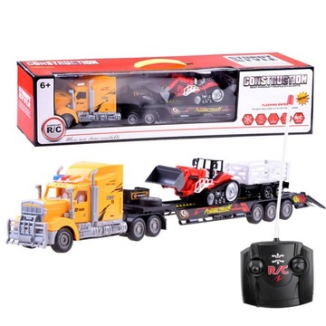 ZDALNIE STEROWANY SAMOCHÓD RC AUTO ZABAWKA PREZENT TIR LAWETA TRAKTOR