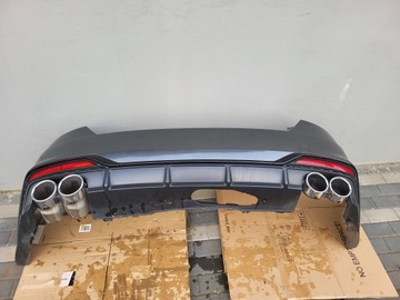 ZDERZAK TYLNY AUDI A5 S5 F5 8W LIFT 6 X PDC KOLOR LZ7S SUPER STAN !!!