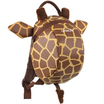 Plecaczek LittleLife Animal Pack Żyrafa Plecak Przedszkolny + Smycz