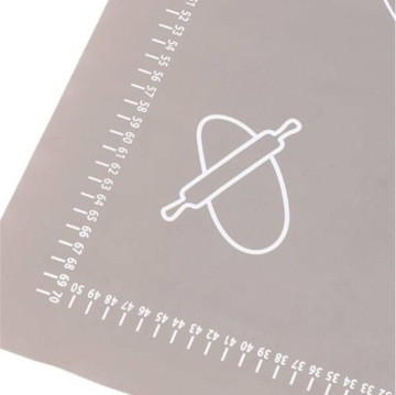 Практичная кондитерская доска, силиконовый коврик, 65 х 45 см.