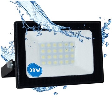 HALOGEN LED NAŚWIETLACZ LAMPA 30W REFLEKTOR WODOODPORNY 2100lm SLIM