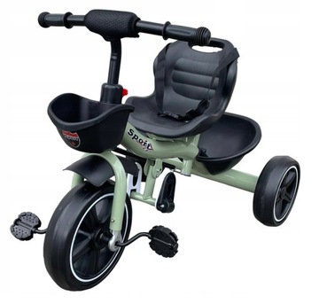 Трехколесный велосипед, легкая коляска для езды на велосипеде, 5-точечные ремни, 3 цвета