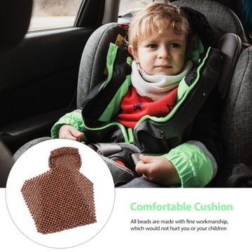 ПОДУШКИ НА АВТОМОБИЛЬНЫЕ СИДЕНЬЯ ПРОХЛАДНЫЕ ЛЕТНИЕ ДЕРЕВЯННЫЕ ПОДУШКИ ПОДУШКИ С БУСАМИ