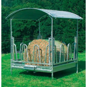 Сетка для сена для тюков зеленая Kerbl 280х360см сетка 4,5см