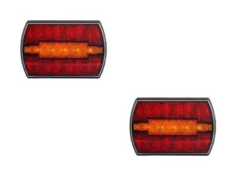 KOMPLET LAMP TYŁ CARLA LZD 2791 2 SZTUKI