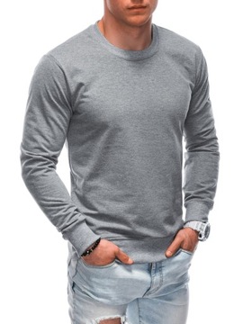 Bluza męska bez kaptura 1667B szara XXL