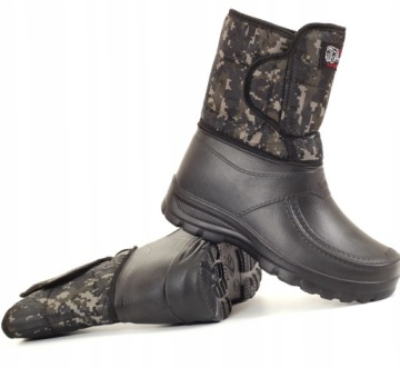 ŚNIEGOWCE ZIMOWE MĘSKIE BUTY WODOODPORNE KALOSZE