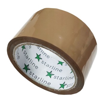 TAŚMA KLEJĄCA 48/60y BRĄZOWA STRONG ECO SOLVENT