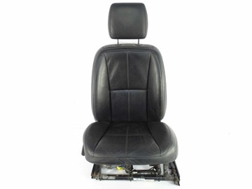 MERCEDES S TŘÍDA W221 SEDADLO LEVÝ PŘED FACELIFT ČERNÁ KŮŽE PŘEDEHŘÁTÝ