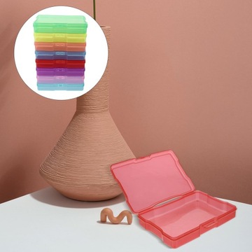 PUDEŁ PRZECHOWYWANIE PLASTIKOWE POCZTÓWEK I BIŻUTERII 8SZT