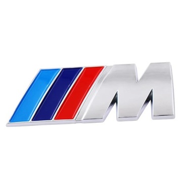 BMW M-POWER naklejka na klapę bagażnika błotnik EMBLEMAT M-PERFORMANCE BMW