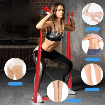 ЛЕНТА РЕАБИЛИТАЦИОННАЯ ДЛЯ ТРЕНИРОВОК И ФИТНЕСА 9-11кг 2М СОПРОТИВЛЕНИЕ 4/7