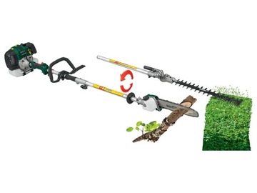 Многофункциональное устройство PARKSIDE Combustion Коса Пила 4в1 Ножницы 1,97 л.с.