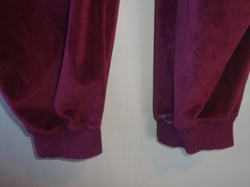 Spodnie dresowe welurowe St. Bernard 48 50 na gumie dres