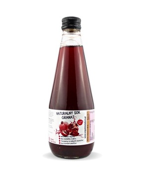 SOK Z GRANATU TŁOCZONY GRANAT 100% 300ML DZIECI