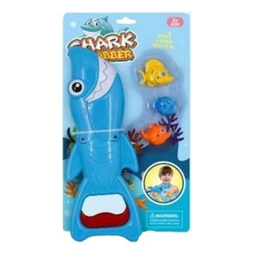 НАБОР ДЛЯ РЫБАЛКИ ИГРУШКА ДЛЯ ВАННЫ SHARK JAWS ИГРА НА НАВЫКИ