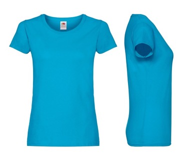 ФУТБОЛКА ЖЕНСКАЯ FRUIT fc лазурно-синяя L