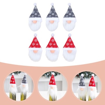 Новогодние украшения Крышки для бутылок 24 шт.