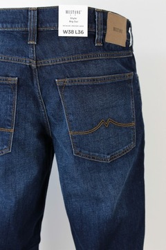 MUSTANG BIG SUR STRAIGHT SPODNIE JEANS _ W38 L36