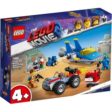 LEGO Przygoda MOVIE 70821 Warsztat Emmeta i Benka