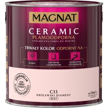 FARBA MAGNAT CERAMIC 2,5L C33 KRÓLEWSKI DIAMENT