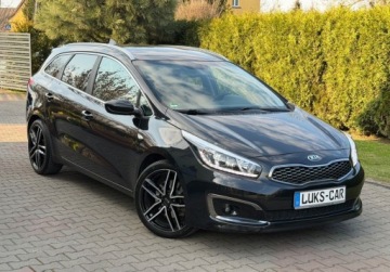 Kia Ceed II Kombi Facelifting 1.4 DOHC 100KM 2017 Kia Ceed 1,4 100KM Navi Kamera Android Climatronic Led Bezwypadkowy SERWIS, zdjęcie 6