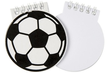 NOTATNIK PIŁKA NOŻNA DLA KIBICA FANA PIŁKARZA NOTES SPORTOWCA KOŁONOTATNIK