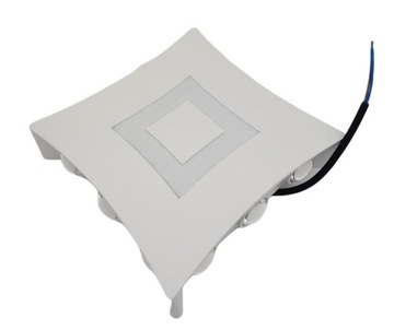 Lampa Elewacyjna LED 18W WODOODPORNA BIAŁA x001a7