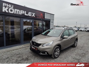 Peugeot 2008 I SUV Facelifting 1.2 PureTech 110KM 2017 Peugeot 2008 1.2 Benzyna 110KM Navi Led Gwarancja 1.2 Benzyna 110KM