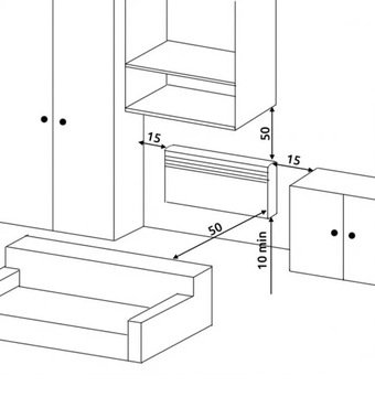 КОНВЕКТОРНЫЙ РАДИАТОР 2IN1 EKO 2000 В ФАРЕЛКЕ