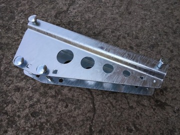 Кронштейн крепления основания, держателя лебедки для прицепа для лодки 44 см.