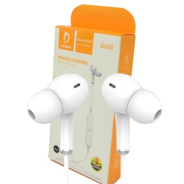 Słuchawki Bluetooth Denmen DL05 białe