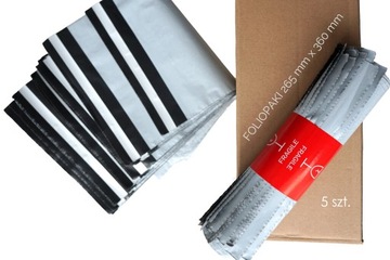 Foliopaki Kurierskie B4 260x360+50mm Strong 5 szt