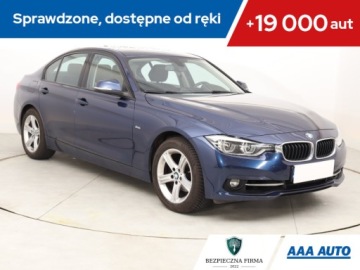 BMW Seria 3 F30-F31-F34 Limuzyna Facelifting 1.5 318i 136KM 2016 BMW 3 318 i, Salon Polska, Serwis ASO, Automat